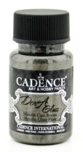 Cadence Dora Glas & Porselein Verf Metallic Anthracite 3138