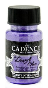 Cadence Dora Glas & Porselein Verf Metallic Amethist 3156