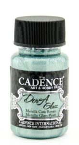 Cadence Dora Glas & Porselein Verf Metallic Jade 3163 50 M