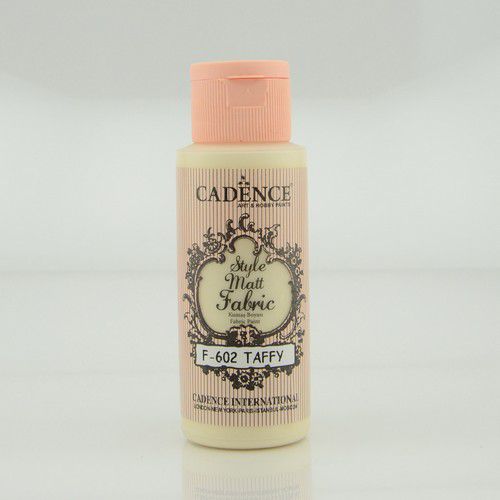 Cadence Style Mat Textiel Verf Taffy F602 59ml