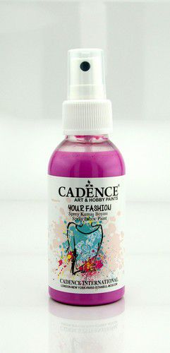 Cadence Your Fashion Spray Textiel Verf Roze 1103 100ml