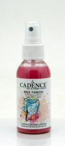 Cadence Fashion Spray Textiel Verf Fuchsia 1104 100ml