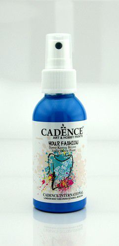 Cadence Fashion Spray Textiel Verf Zee Blauw 1109 100ml