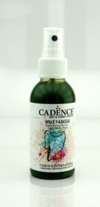 Cadence Fashion Spray Textiel Verf Bladgroen 1113 100ml