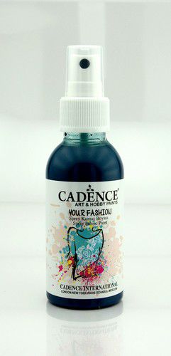 Cadence Fashion Spray Textiel Verf Petroleum 1114 100ml