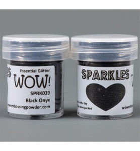 Wow Sparkles Glitter Black Onyx