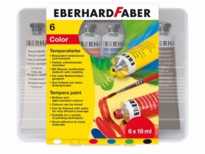 Eberhardfaber Gouache Plakkaatvef Set Van 6 Kleuren