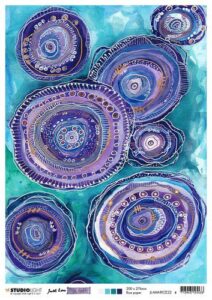 Studio Light Rice Paper Mindful Moodling Nr.22 A4