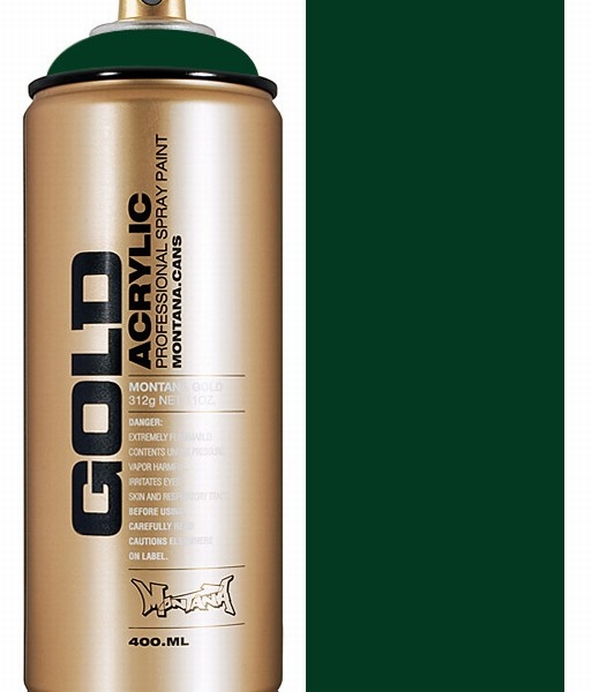 Montana Gold Spray Acryl Jungle Green G6080 400ml