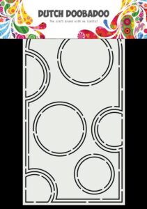 Dutch Doobadoo Mask Art Slimline Bubbels 210x105mm