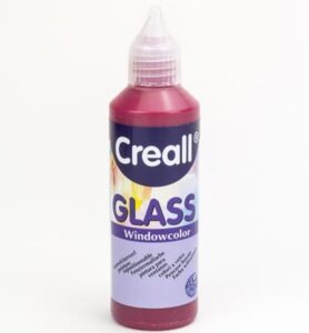 Creall Glass Donker Rood 80 Ml.