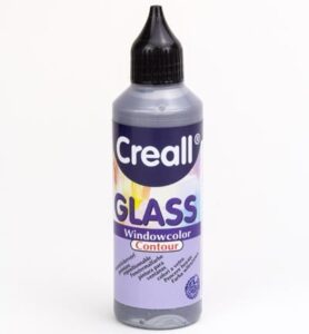 Creall Glass Contour Zilver 80 Ml.