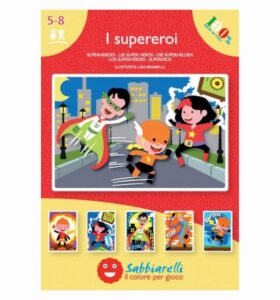 Sabbiarelli Zandschilderen Album Superhelden