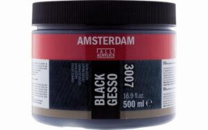Amsterdam Gesso Zwart 500ml