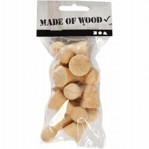 Kegelvormig Lijf, H: 4 Cm, B: 2,2 Cm 10 Stuks