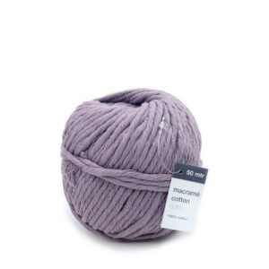 Vivant Macramé Katoenkoord 50m X 5mm Lila