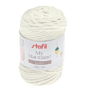 Stafil My Macrame Boho, Cream 250gr / 70mtr.