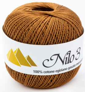 Haakgaren Nilo Nr.3 155 Cognac 100gr / 270mtr