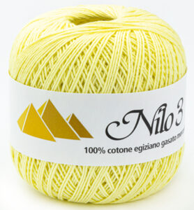 Haakgaren Nilo Nr.3 161 Pastel Yellow 100gr / 270mtr