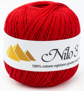 Haakgaren Nilo Nr.3 114 Red 100gr / 270mtr