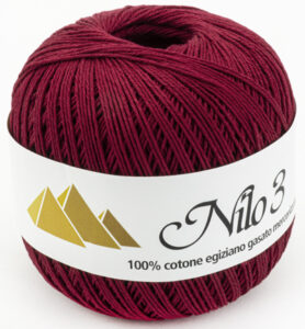Haakgaren Nilo Nr.3 286 Ruby Red 100gr / 270mtr