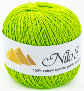 Haakgaren Nilo Nr.3 287 May Green 100gr / 270mtr