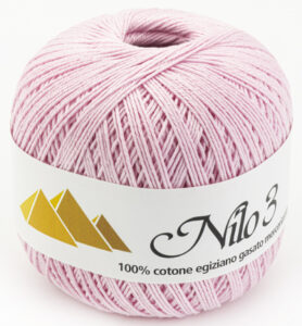 Haakgaren Nilo Nr.3 101 Pink 100gr / 270mtr