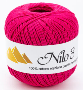 Haakgaren Nilo Nr.3 105 Raspberry 100gr / 270mtr