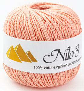 Haakgaren Nilo Nr.3 140 Apricot 100gr / 270mtr