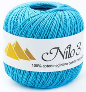 Haakgaren Nilo Nr.3 174 Turquoise 100gr / 270mtr