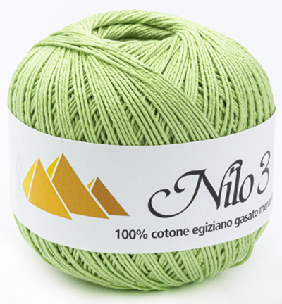 Haakgaren Nilo Nr.3 458 Tilia Green 100gr / 270mtr