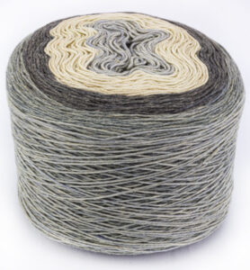 Magic Dream Yarn 200gr, Light Grey/dark Grey/white/anthracit