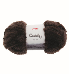 Cuddly Yarn, Brown 100gr / 60mtr