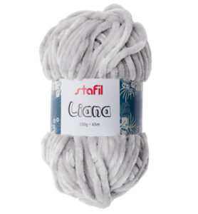 Liana Yarn, Light Grey 100gr / 65mtr