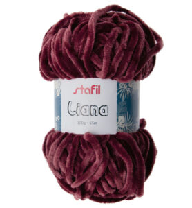 Liana Yarn, Bordeaux 100gr / 65mtr