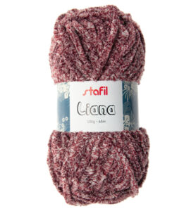 Liana Yarn, Bordeaux/rose 100gr / 65mtr