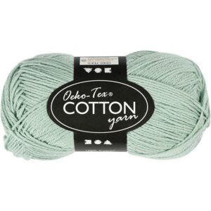 Katoen Garen Mint Groen 50 Gram 170 Meter