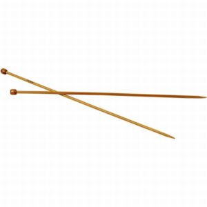 Breinaalden, Afm 5, L: 35 Cm, 1 Paar