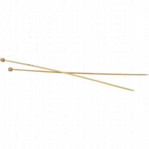 Breinaalden, Afm 3,5, L: 35 Cm, 1 Paar