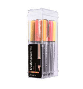 Karin Brushmarker Pro Set Skin 12 Stuks