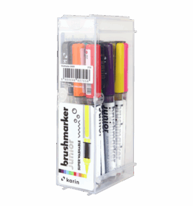 Karin Brushmarker Junior Set 12 Stuks
