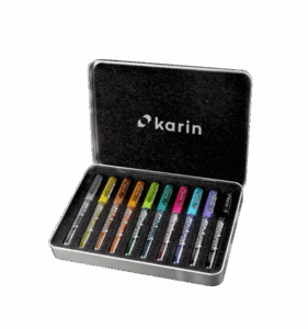 Karin Deco Brushmarker Metallic Box 10 Stuks