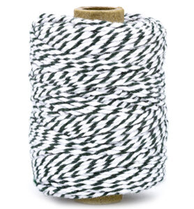 Vivant Cotton Twine Cord, Dark Green 50mtr X 2mm