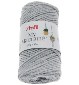 Stafil My Macrame Yarn, Stone 100gr / 90mtr.