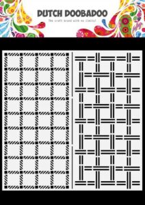 Dutch Doobadoo Mask Art 21x21cm Kleed