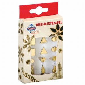 Pebaro Brandstempel Figuur Driehoek Cirkel Vierkant