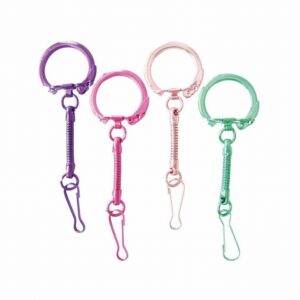 Sleutelhanger Gekleurd 10 Stuks