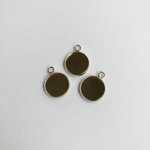 Hanger Met 1 Oog Rond 14mm Zetting (voor Epoxy) 3 St