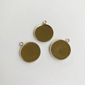 Hanger Met 1 Oog Rond 20mm Zetting (voor Epoxy) 3 St