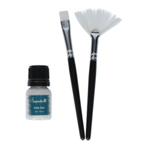 Superstar Brush & Glue Set For Glitter Tattoo